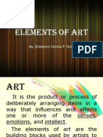 Elements of Art: By: Kristeren Fatima P. Terol