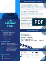 CV - Dwi Ahmad Yani