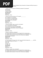 This Set of Operating System Multiple Choice Questions