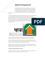 All About MHADA Housing Scheme