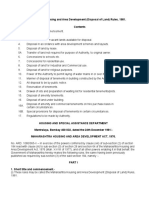 5 the MHAD ( Disposal of Land) Rules 1981