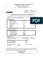 International Fiber Europe NV: Specification Sheet For Justfiber Bh300 FCC