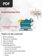 Computer Organizations Unit 3 Process Scheduling