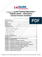 GUIDLINE 15 CPG Diagnosis Depression