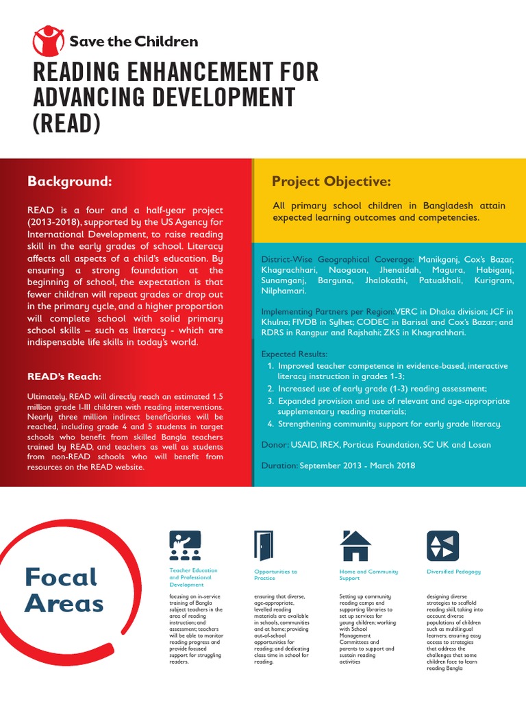 Enhancing Early Grade Literacy in Bangladesh | PDF | Literacy | Teachers