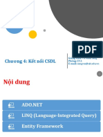 Chương 4 Kết nối CSDL