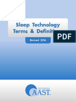 Sleep Technology Terms & Definitions