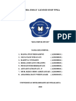 Bugis - (Kelompok 1) - LKMMD HMP PPKN - Essay - Penyelengaraan PIlkada Dimasa Pandemi Covid-19