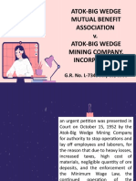 Atok-Big Wedge Mutual Benefit Association v. Atok-Big Wedge Mining Company, Incorporated