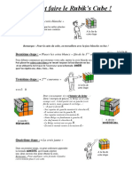 Fiche Rubik S Cube2