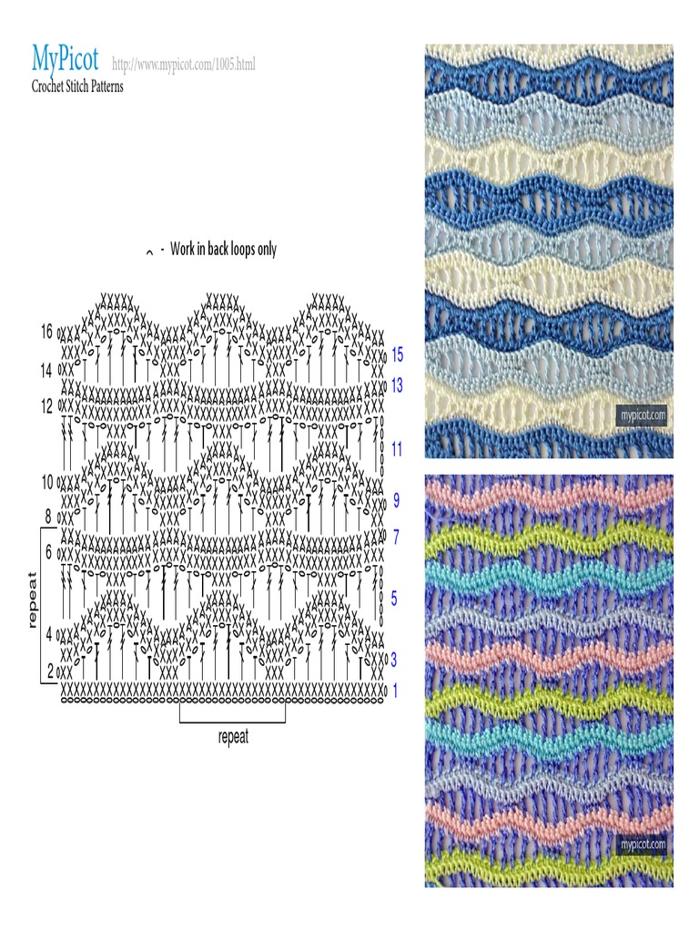 Mypicot: - Work in Back Loops Only | PDF