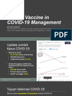 Role of Vaccine in COVID-19 10 Jan 2021