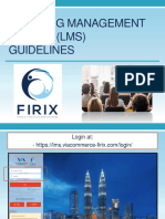 LMS System Guidelines (FIRIX) - CFA Program ME & Videos