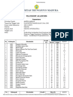 Transkrip Mahasiswa