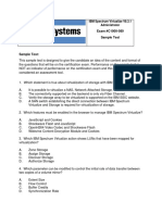 Exam #C1000-089 Sample Test: IBM Spectrum Virtualize V8.3.1 Administrator