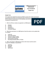 Exam #C1000-029 Sample Test: IBM Spectrum Scale V5 Implementation