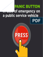 In Case of Emergency On A Public Service Vehicle: Press Panic Button