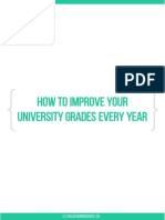 How To Improve Your University Grades Every Year: © Chloe Burroughs LTD