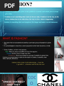 Fashion Basics: Learning Diary