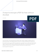 How To Encrypt A PDF File For Free - NordLocker