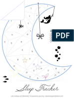 Sleep Tracker Bullet Journal - Printable