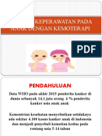 Asuhan Keperawatan Pada Anak Dengan Kemoterapi