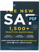 The New Sat 1500 Practice Questions