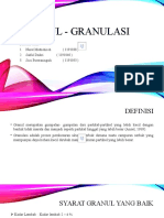 Granul - Granulasi