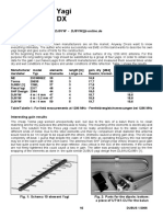 1290Mhz Beam Antenna Dj9yw