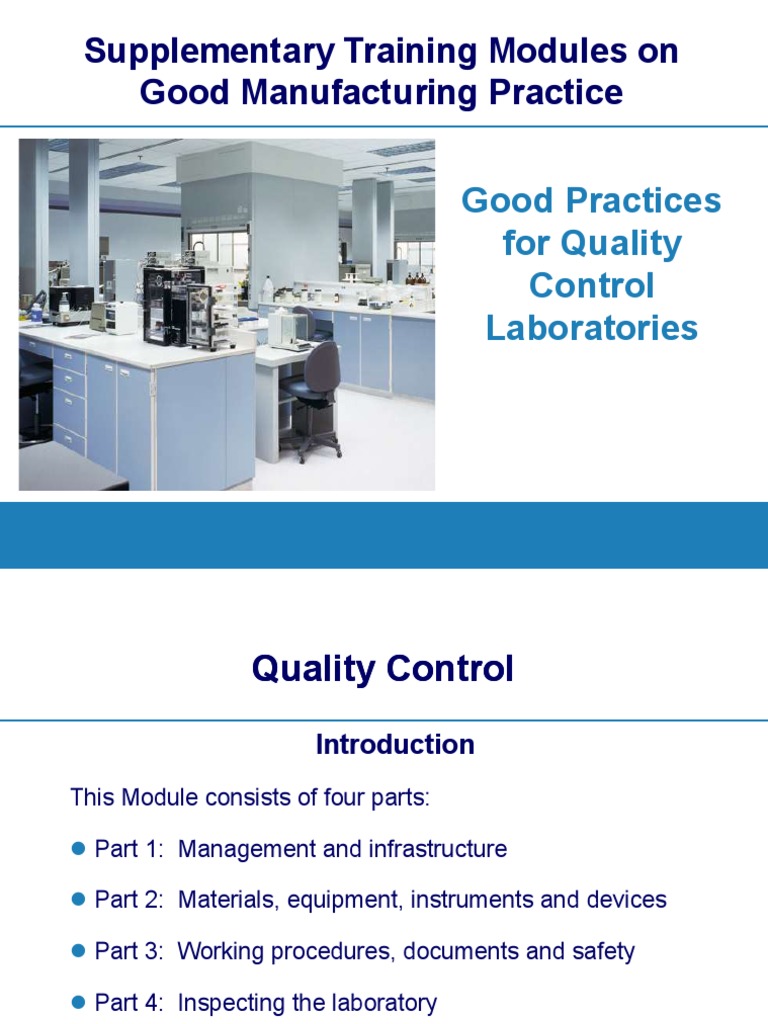 GMP Lab PDF Verification And Validation Laboratories