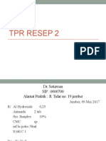 TPR Resep 2
