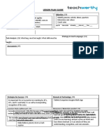 Lesson Plan Guide: Specific Measurable Attainable Relevant - Time