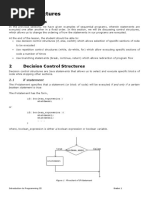 Notes4 Control Structures