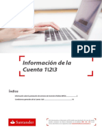 Cuenta Santander 123