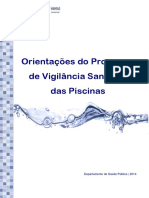 Orientações Do Programa de Vigilância Sanitária de Piscinas - 2014