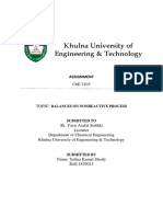 Khulna University of Engineering & Technology: Assignment