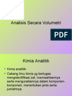 Materi Analisis Volumetri