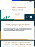 Business Economics Assignment 1 - Syndicate 2