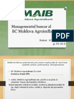 Managemet Bancar - Studiu