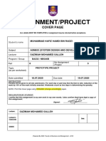 Report on Proposed UiTM Smart Parking System Prototype