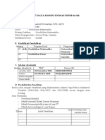 Form Update Data Dosen Unmas Denpasar-1 - Pts Noviantari Unmas