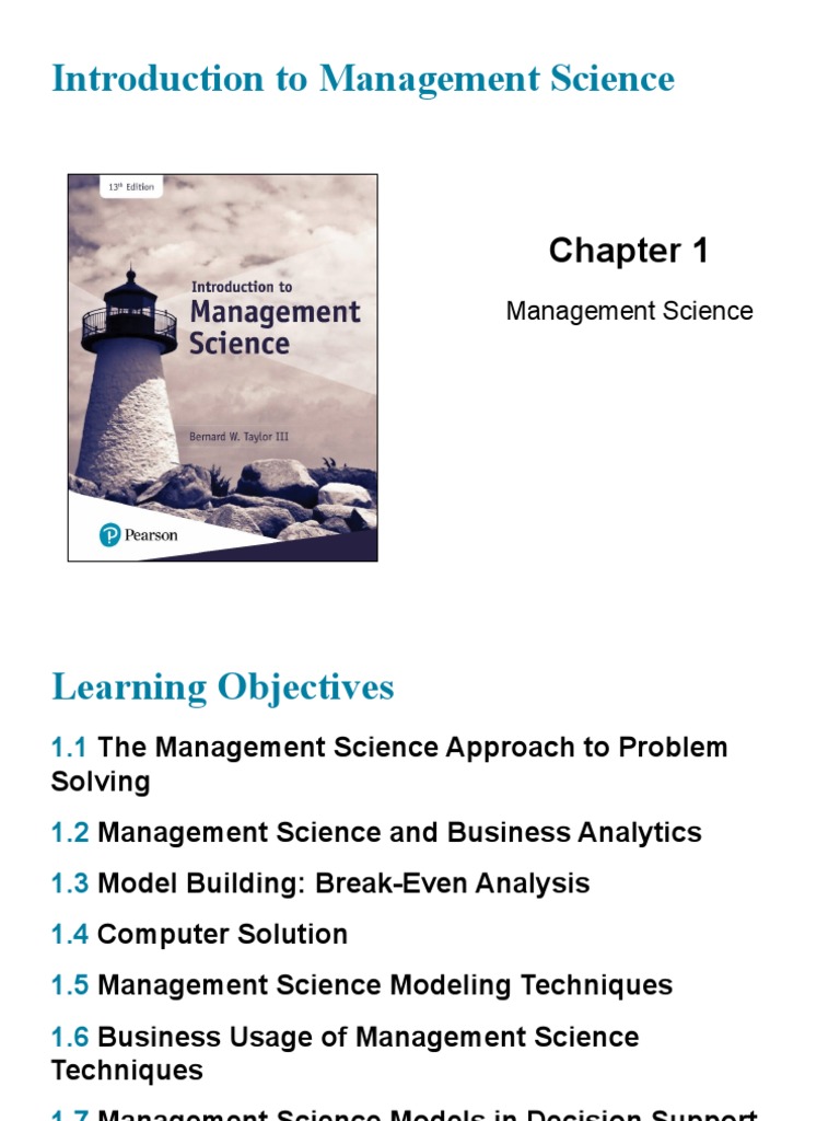 ビジネス・経済 Introduction to Management Science 13th Introduction to Management Science, Global Edition: Taylor
