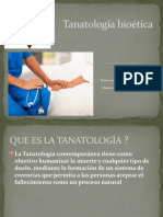 Tanatología bioética