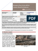 Emergency Plan of Action (Epoa) Lebanon: Beirut-Port Explosion