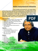 Dr. A. P. J. Abdul Kalam Young Research Fellowship