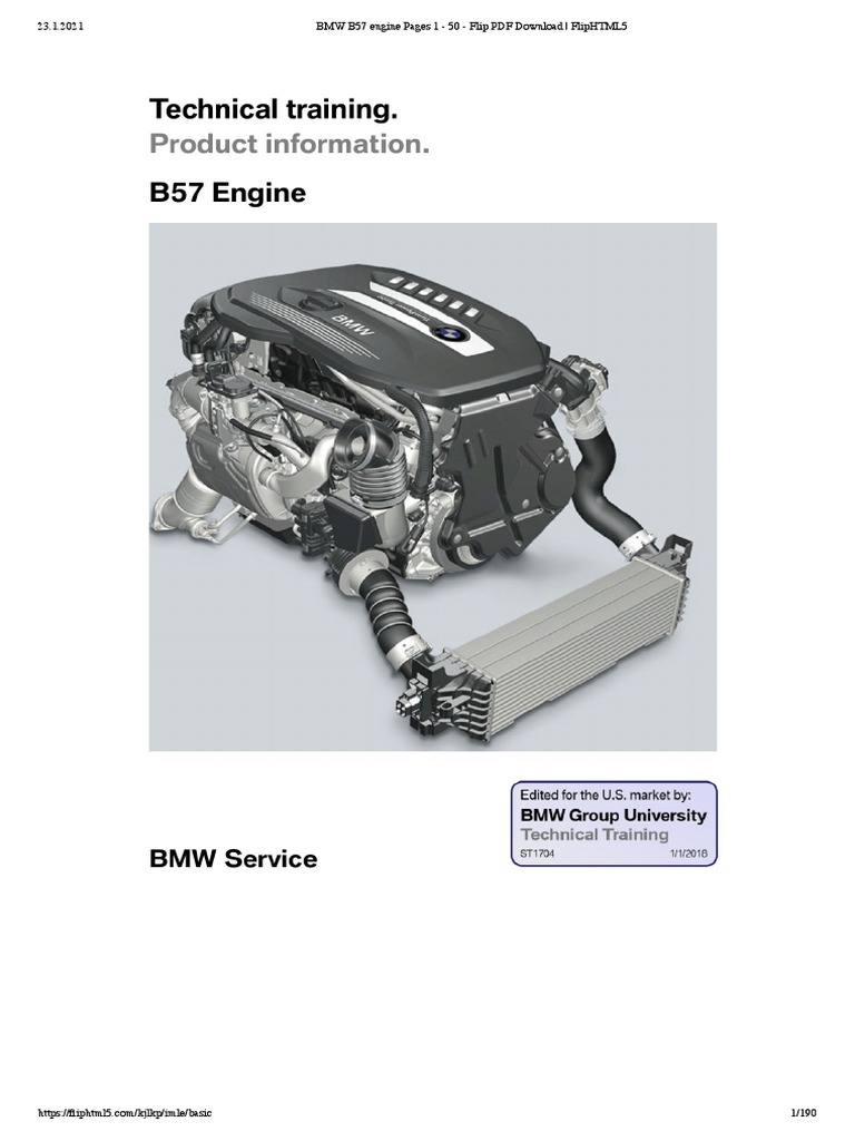 BMW B57 Engine Overview and Specs | PDF | Sports Car Manufacturers ...