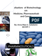 applicationsofbiotechnologyonmedicine-130701085315-phpapp01