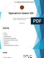 Operativni Sistem iOS