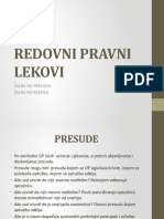 Redovni Pravni Lekovi