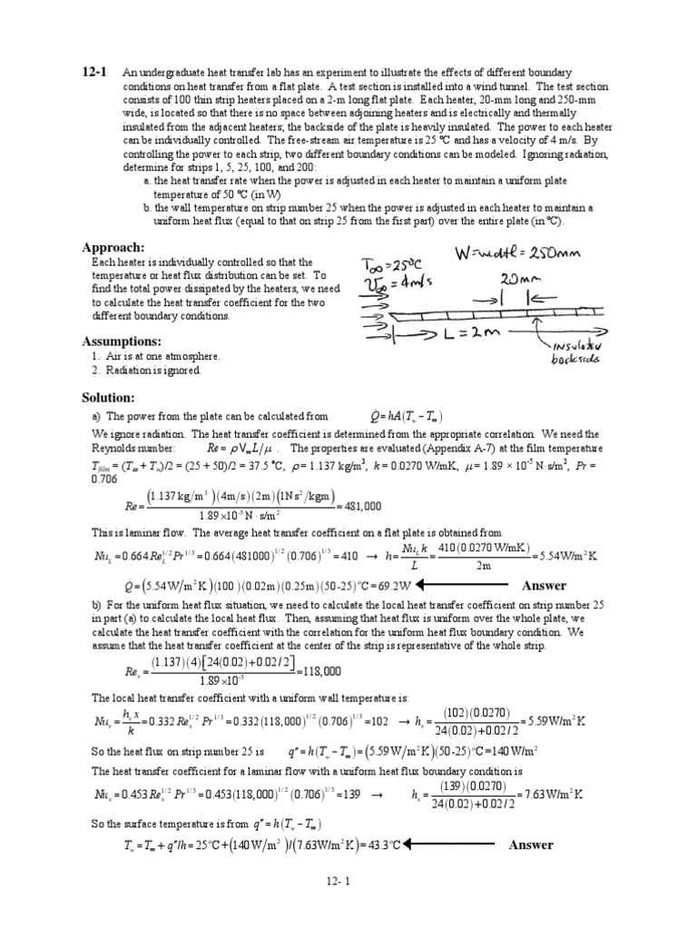 Heat Transfer Analysis in Lab Experiments | PDF | Heat Transfer | Fluid ...